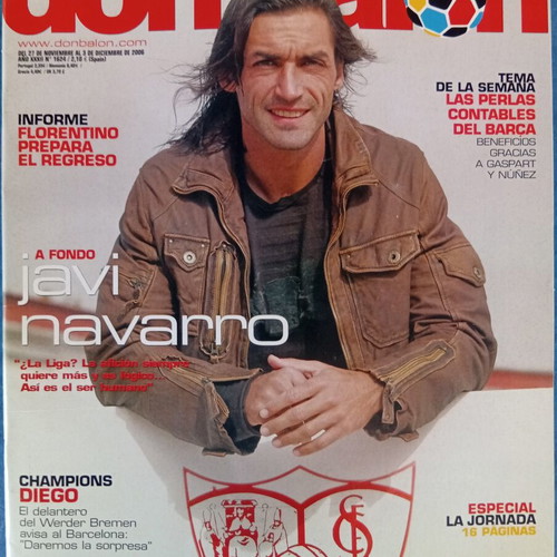 Don Balon Magazine Issue 27 3/11/2006 Like New with Tarragona Poster