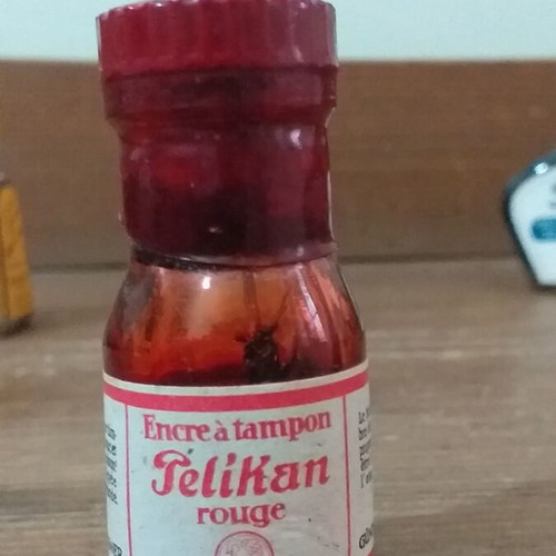 Used Pelikan and Talens collectible ink set of 5