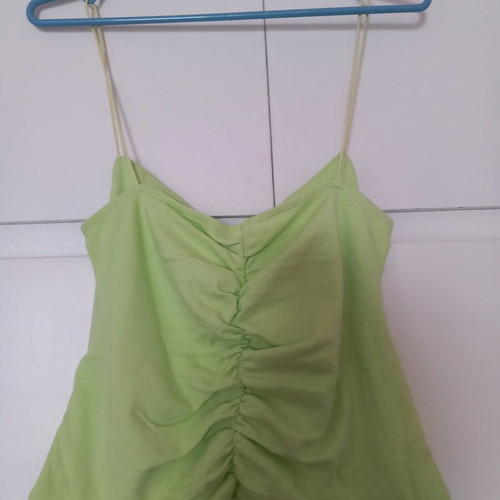 Zara green summer top, size L