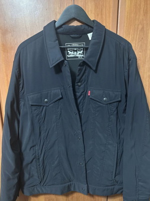 Levi's Thermore Trucker Jacket like new, blue, XL
