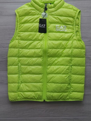 EA7 Emporio Armani sleeveless vest lime green size M new