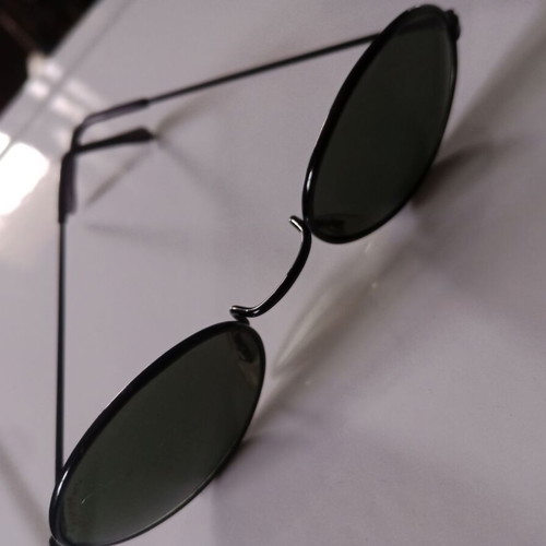 Vintage sunglasses new, black unisex