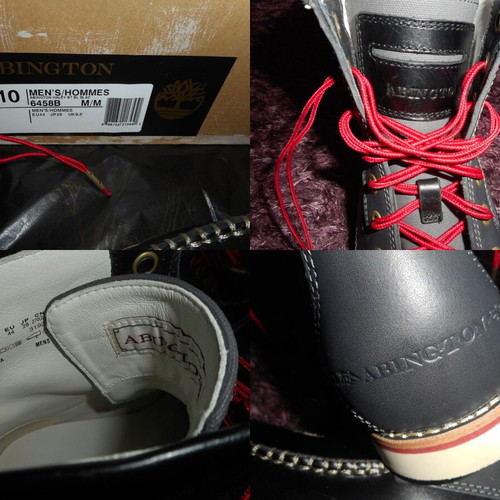 Timberland Abington Haley Men's Boots new, size 44, casual, black and gray