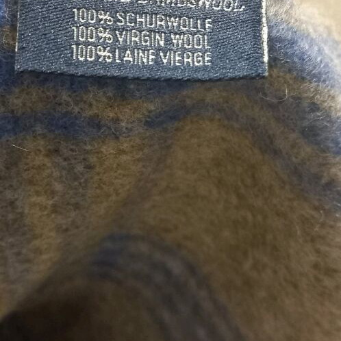 Marc o Polo men's wool scarf like new, gray