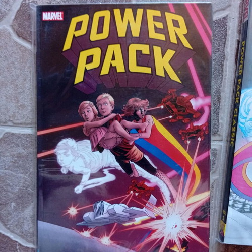 Power Pack Classic Marvel comics set like new, volumes 1-3