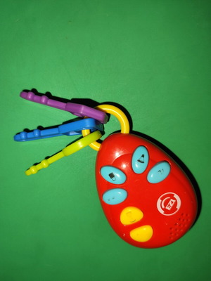Toy My First Car Keys with Sounds and Light used