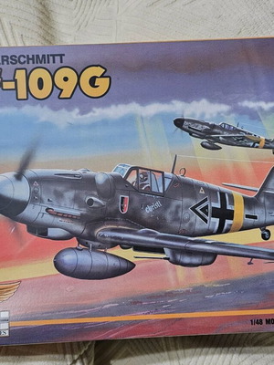 Static model Messerschmitt Bf-109G AMT/ERTL 1:48 new