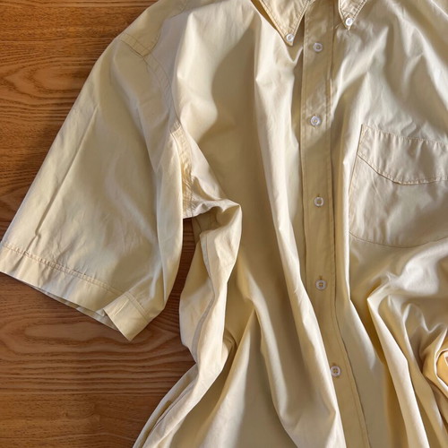 Marlboro Classics men's short-sleeve shirt 3XL, yellow, 100% cotton