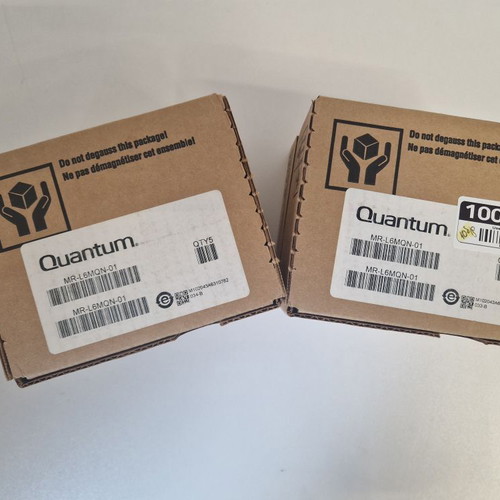 Quantum Ultrium-6 data cartridges like new, 10-pack, 2.5TB/6.25TB