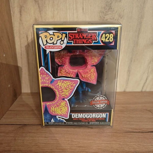 Funko Pop! Television Stranger Things Demogorgon (Blacklight) #428 Special Edition mint condition