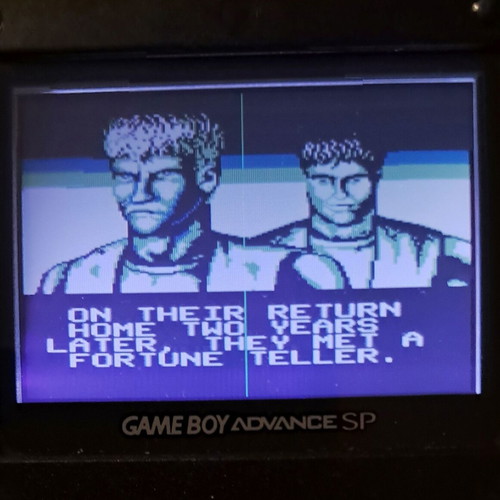Double Dragon III Game Boy used, fighting, side-scrolling