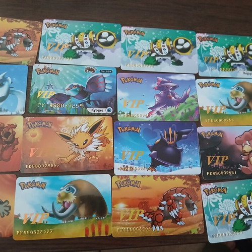 Pokemon VIP cards set of 16, like new, collectible