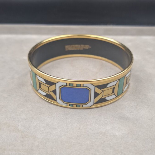 Vintage bracelet by Michaela Frey 24k gold plated, like new