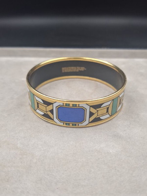 Vintage bracelet by Michaela Frey 24k gold plated, like new