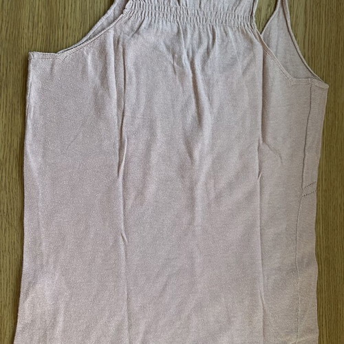 Attrattivo pink knitted top with pocket used