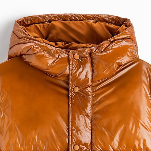 Zara unisex jacket new, water repellent, camel, oversized L