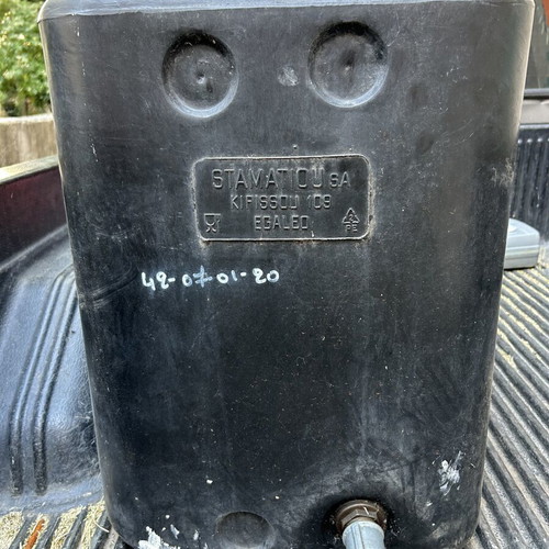 Oil tank 200 liters used with 1-inch valve
