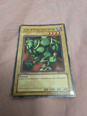 La Jinn The Mystical Genie of the Lamp card used