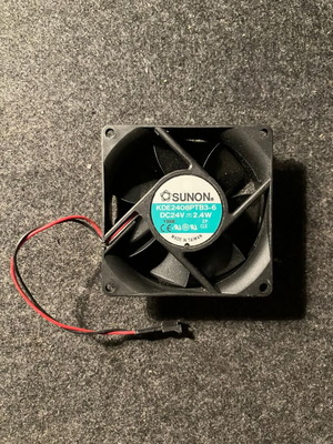 Cooling fan 24V 2.4W new