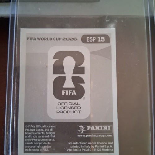 Panini FIFA World Cup 2026 Lamine Yamal Spain sticker