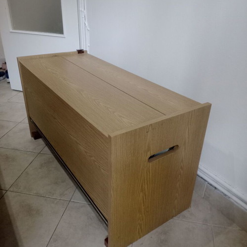 Siemens Heimbügler WB 291 ironing machine with wooden furniture like new
