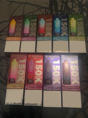 Vape 150k Puffs with 4 Different Flavors in 1 Device, New