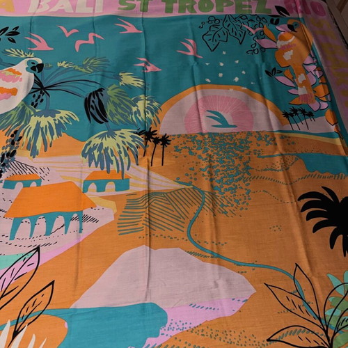 Wild Country foulard scarf new, multicolored, 130x130 cm