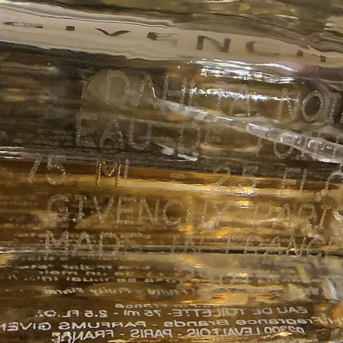 Givenchy Dahlia Noir EDT 75ml tester like new