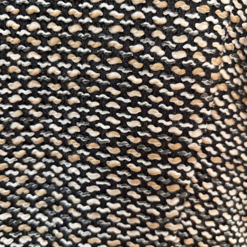 Tweed cocktail dress like new, midi with bow detail