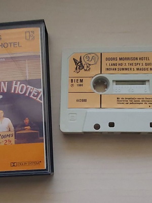 THE DOORS - MORRISON HOTEL 1980 MADE IN GREECE ( ΚΑΣΕΤΑ )
