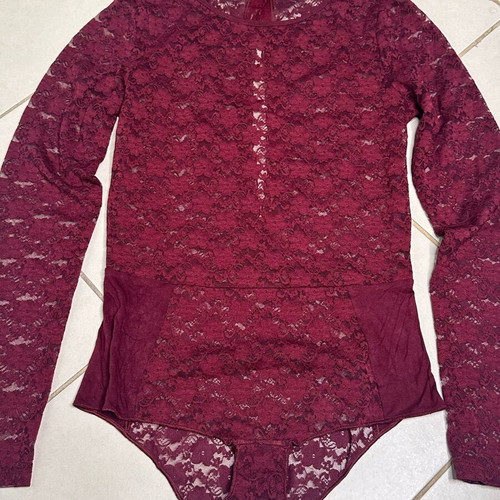 Tezenis women's bodysuit new, medium, red