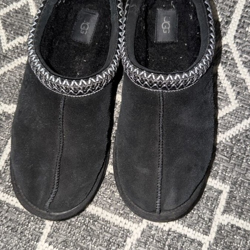 Ugg Tasman slippers black size 42 like new
