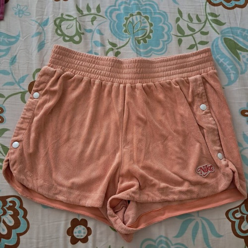 Nike shorts used, terry cloth, size L, orange