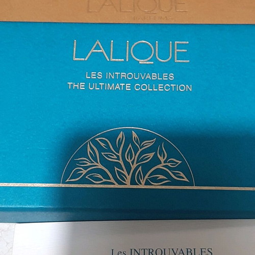 Les Introuvables The Ultimate Collection Crystal Rare Limited Bottles by Lalique Pure Parfum new