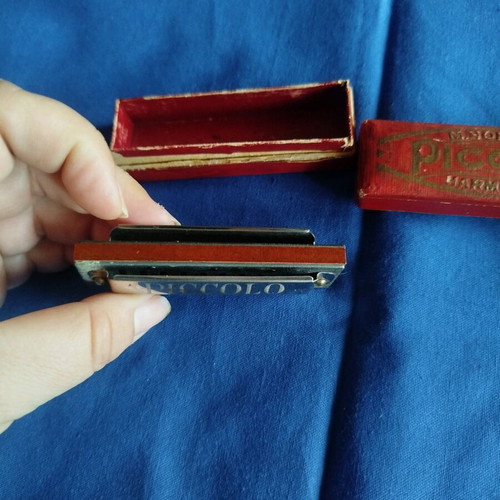 Vintage Piccolo Harmonica by M. Hohner used 1937