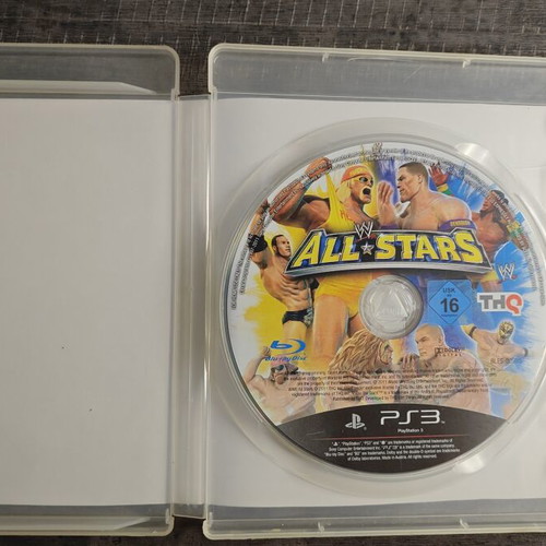 Wrestlemania All Stars PS3 game, authentic with printed cover