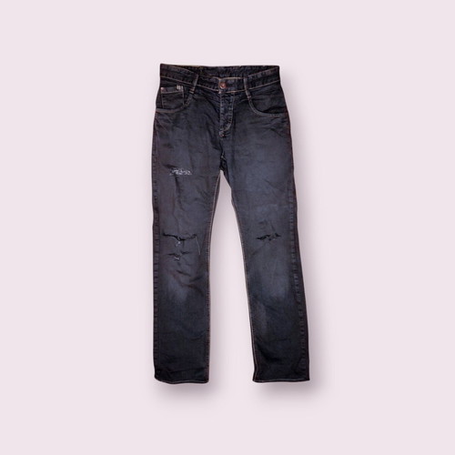Zara bootcut jeans refurbished, size S, gray with blue undertones