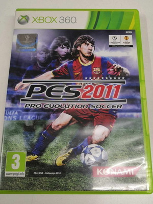 Pro Evolution Soccer 2011 Xbox 360 like new Greek version