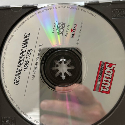 Handel classical music CD like new