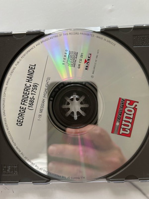 Handel classical music CD like new