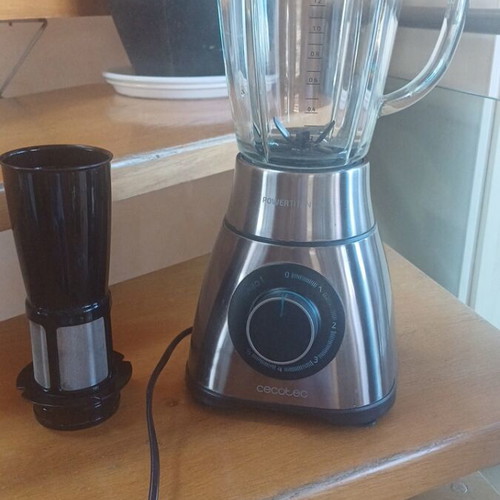 Cecotec Power Black Titanium 1300 Perfectmix Blender with Glass Jar 1.8 lt 1300W like new