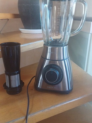 Cecotec Power Black Titanium 1300 Perfectmix Blender with Glass Jar 1.8 lt 1300W like new