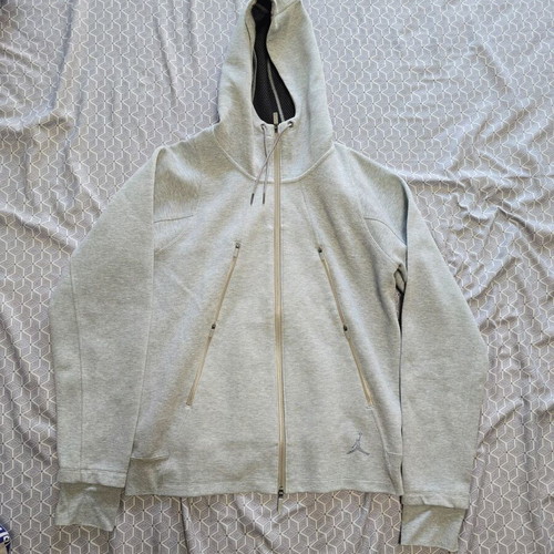 Jordan sweatshirt used, rare retro model, size L, gray