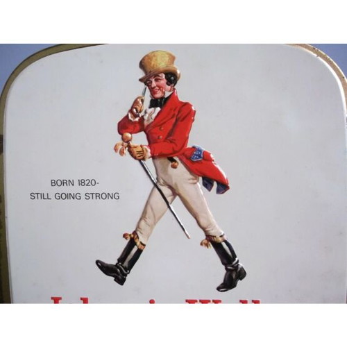 Johnnie Walker calendar used, rare collectible over 100 years old