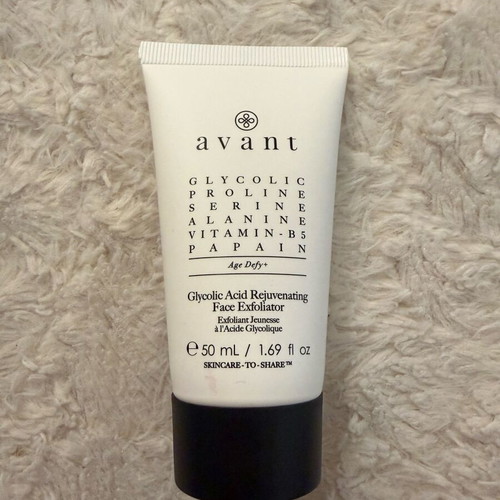 Avant Glycolic Acid Rejuvenating Face Exfoliator new 50ml
