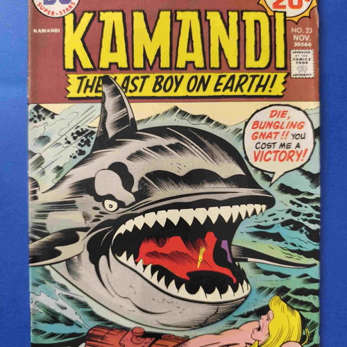 Kamandi The Last Boy On Earth 23 comic book used