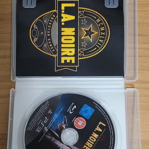 L.A. Noire PS3 game Europe version
