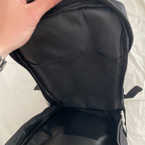 Backpack travel 20L like new, black tourist backpack