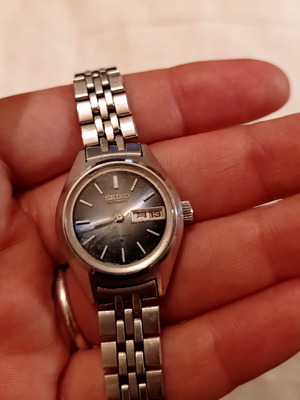 Seiko ρολόι γυναικείο vintage σαν καινούργιο, γκρι