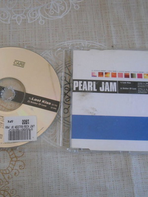Pearl Jam Last Kiss CD single used, rock